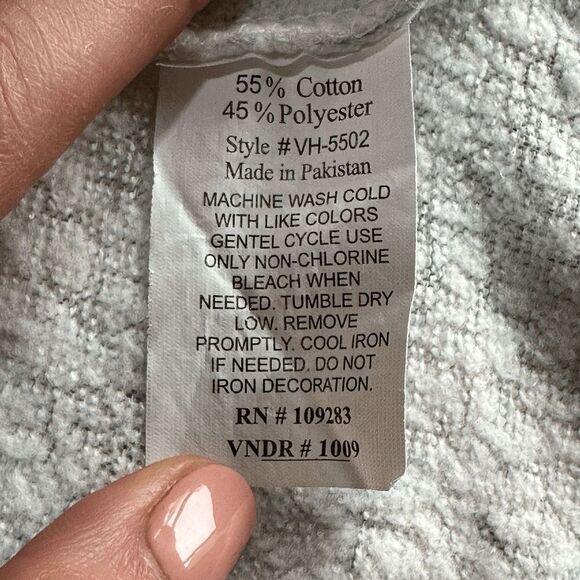 Vintage Havana Hawaiian Print Zip Back Sweater - Picture 5 of 11